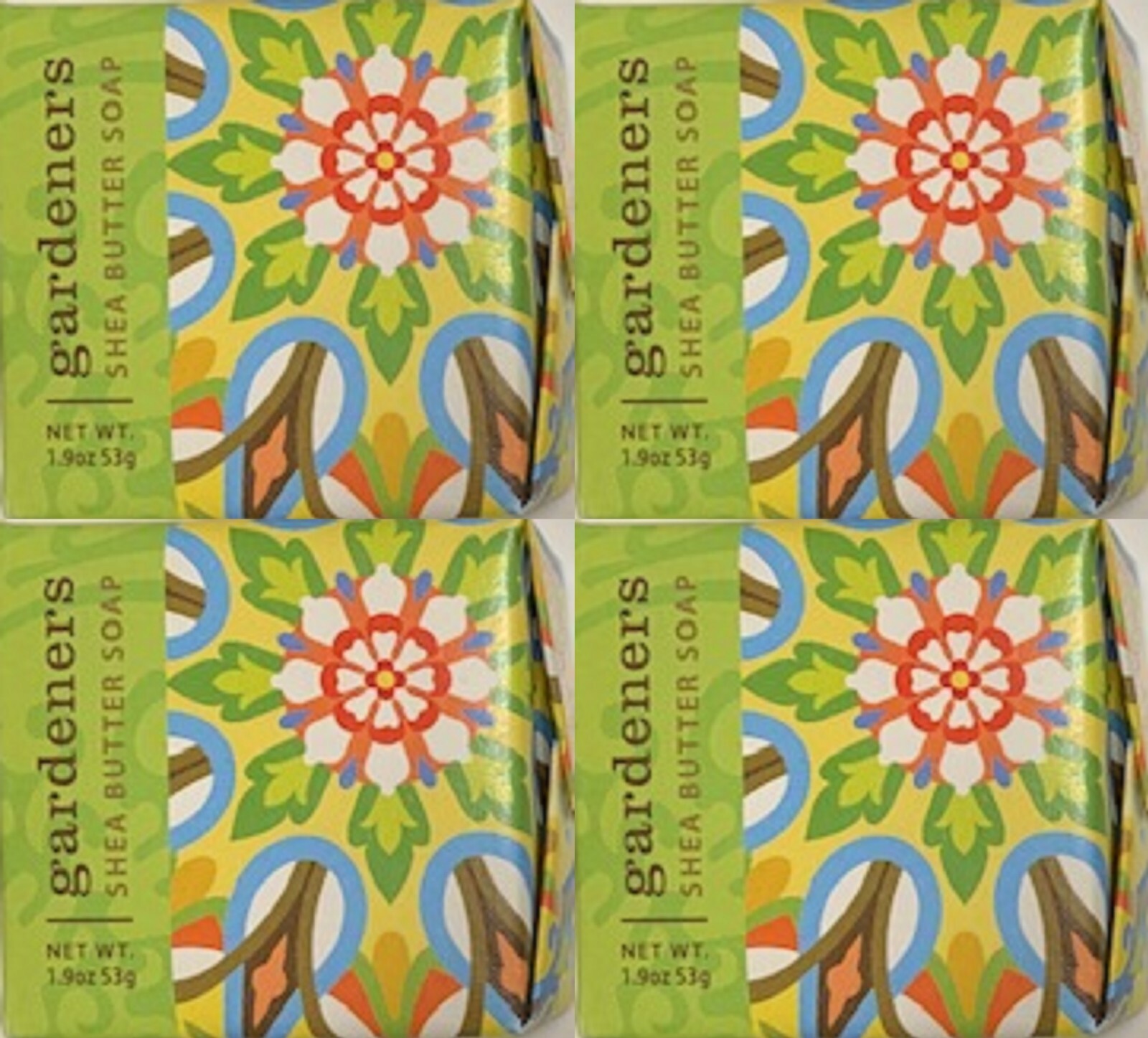 Greenwich Bay 1.9oz Soap, Gardeners – Set of 4 (R5H004)