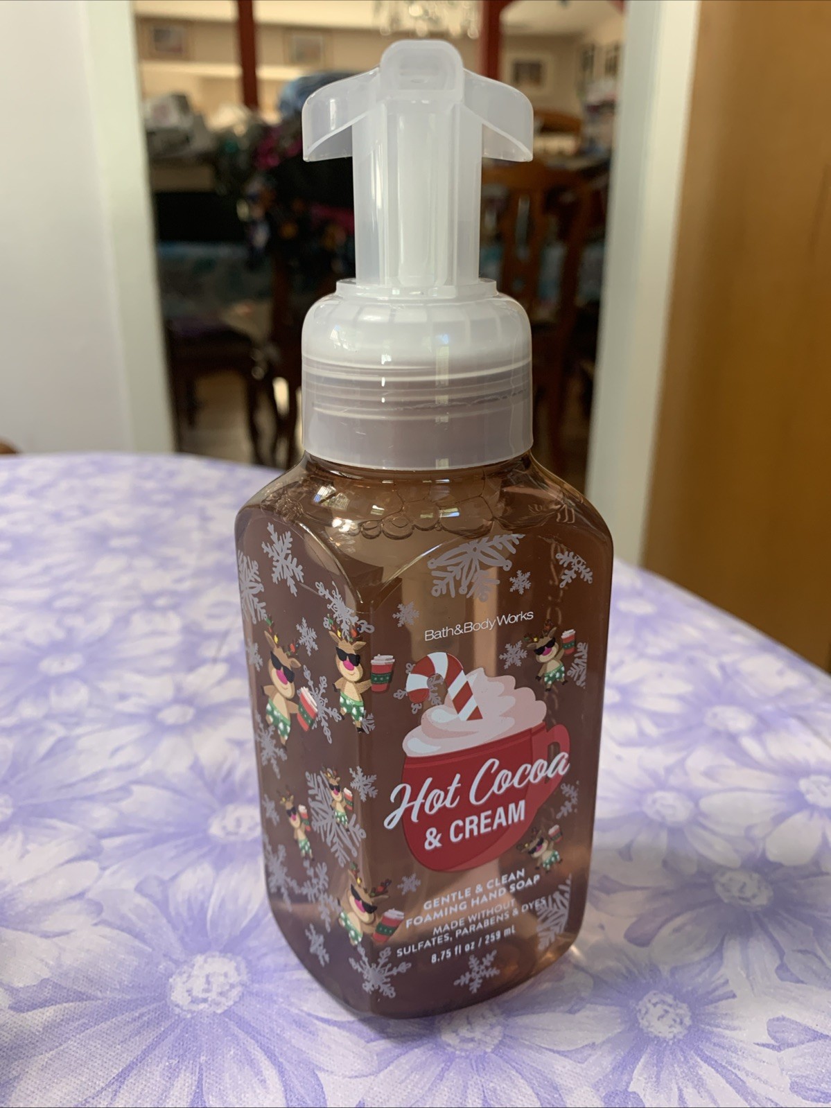 Bath & Body Works HOT COCOA & CREAM Gentle Foaming Hand Soap Limited Edition New