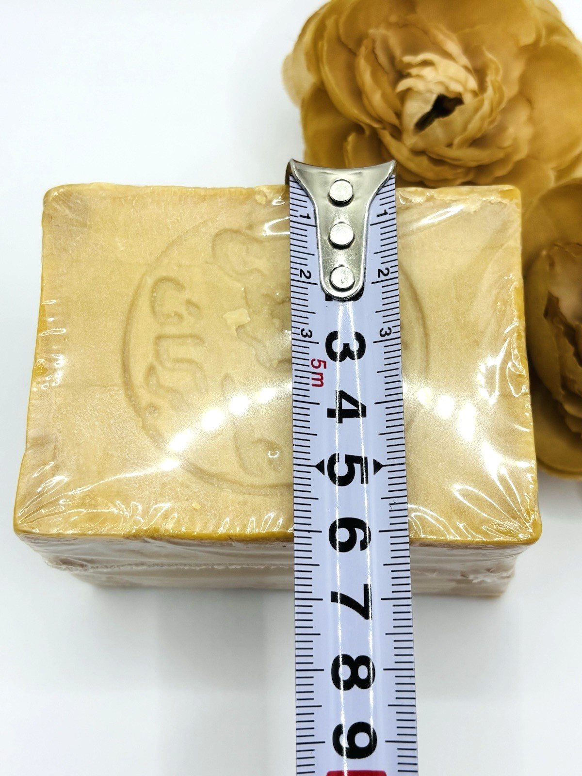 Natural Areppo Olive Oil Soap 190-200g 1 Bar Pure Olive Oil 99% Laurel 1% NEW