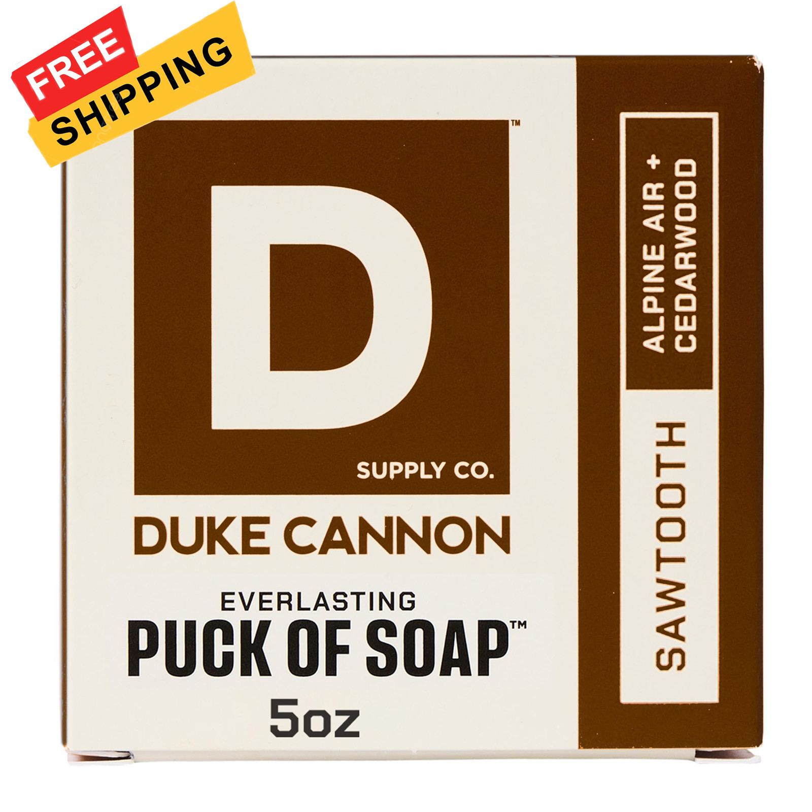 Duke Cannon Supply Co. Men’s Bar Soap Puck 3-Pack Bundle 5 Ounce (Pack of 3)