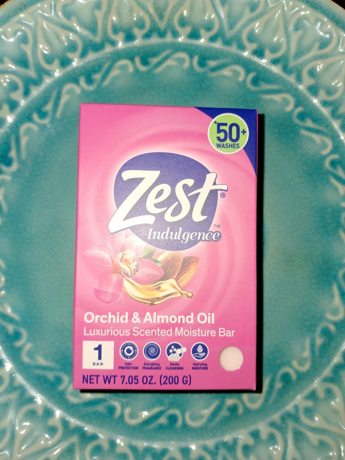 NEW! ZEST (7.05 Oz.) 200g Bar ●ORCHID & ALMOND OIL● Luxurious Moisture Bar🫧.
