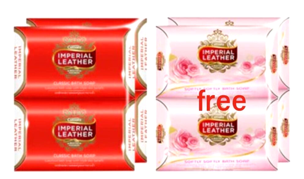 Mperial leather soap softly bar cussons classic vintage skin car 95gx4pcs free 4
