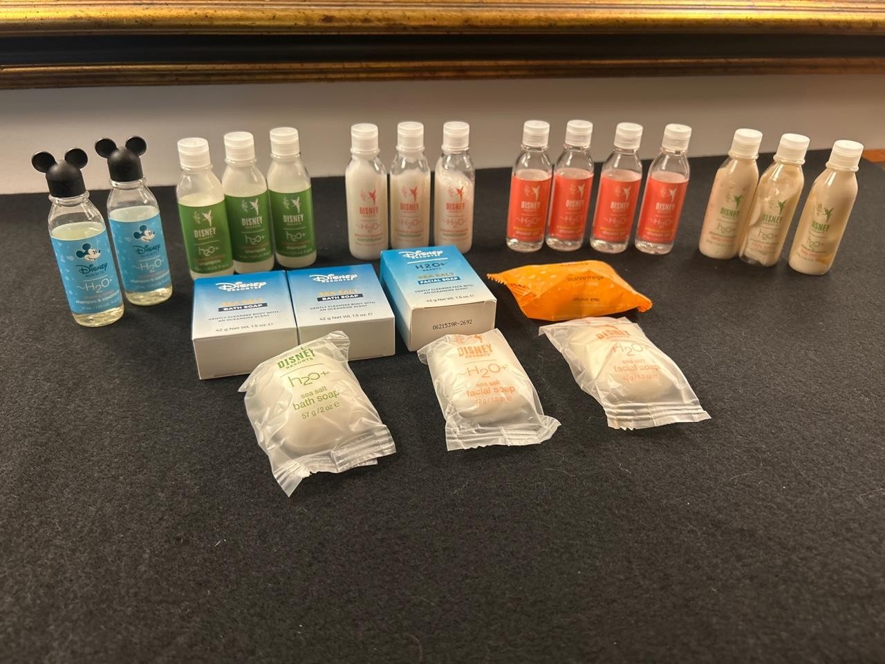 LOT Disney H2O+ Beauty Shampoo Conditioner Body Face Soap Lotion Sea Salt Marine