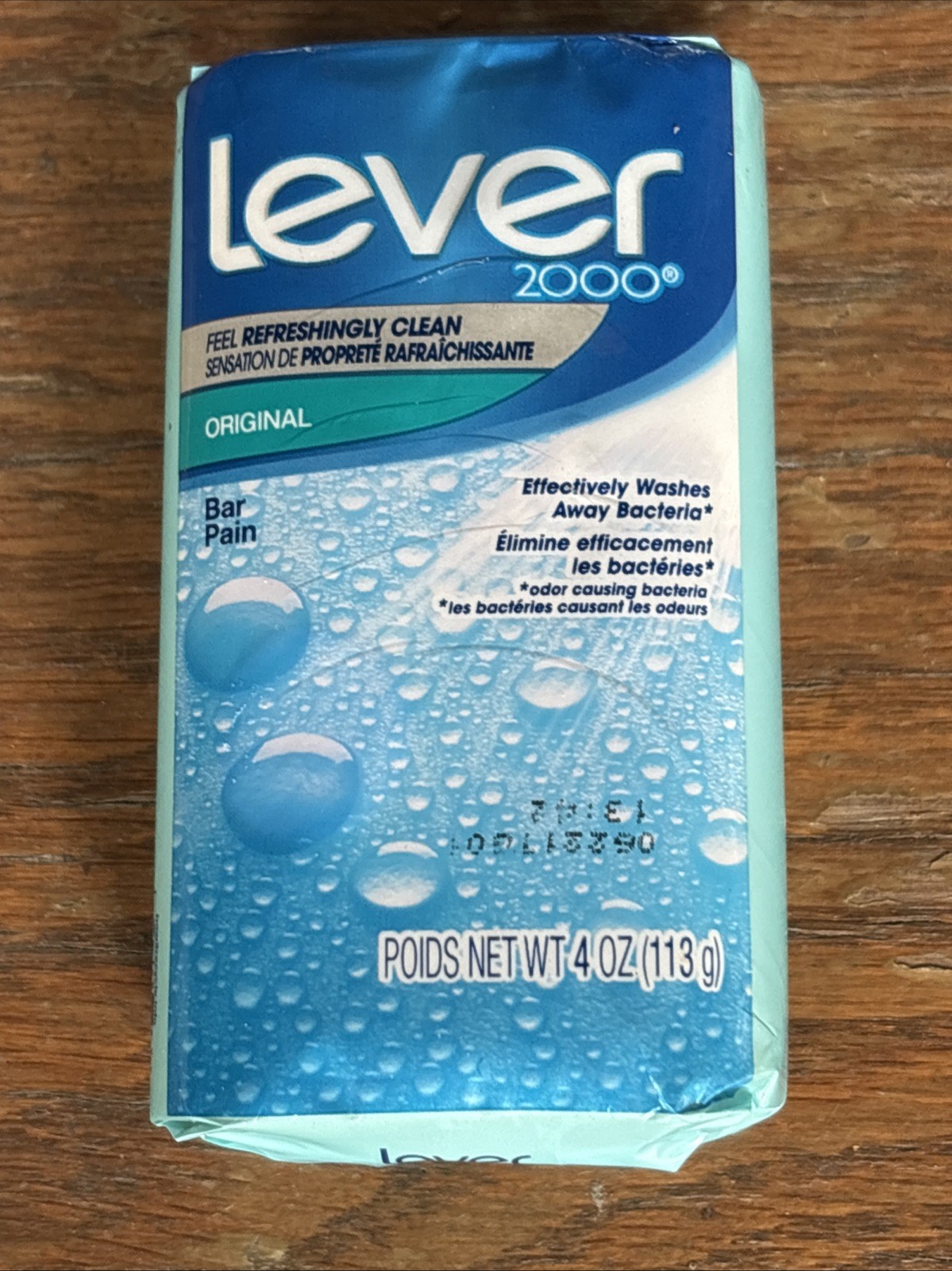 LEVER 2000 Original Soap Bar 4oz 113 grams New