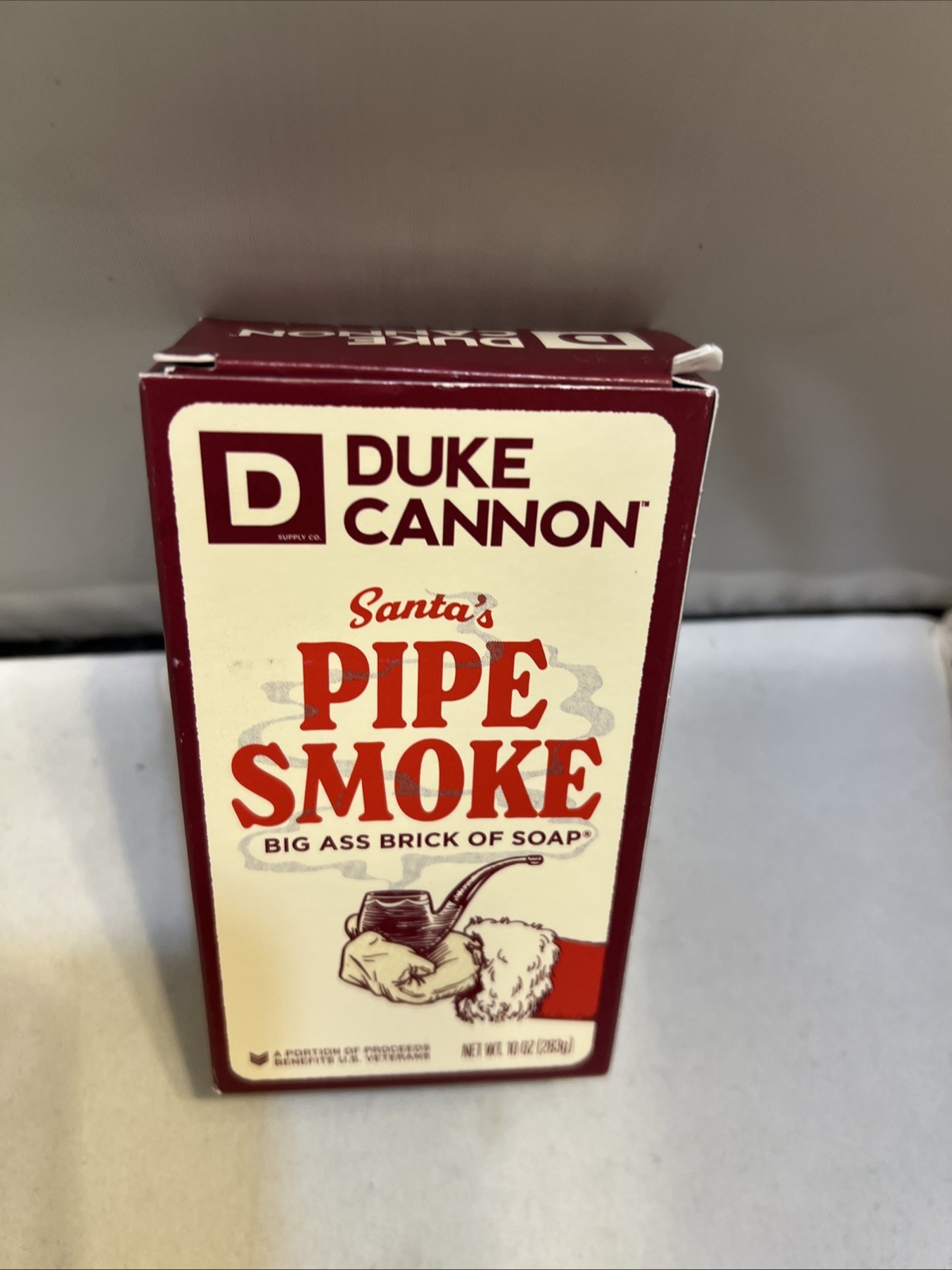 Duke Cannon Big Ass Brick of Soap Santas Pipe Smoke New