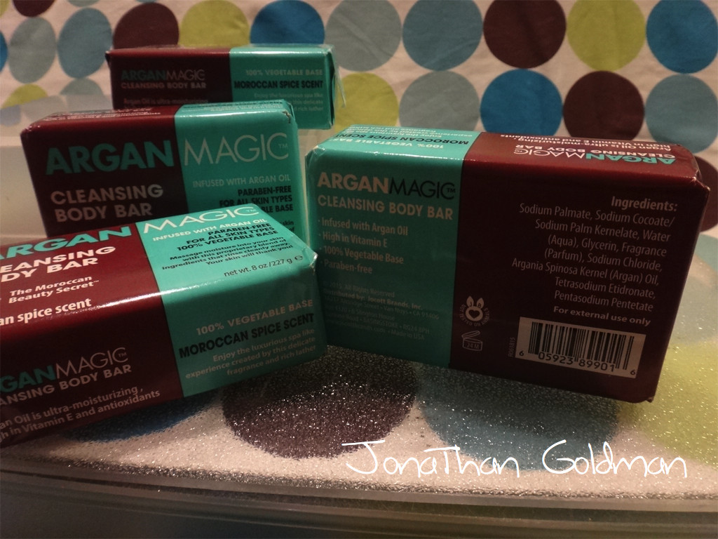 Lot of 2 – Argan Magic Cleansing Body Bar Soap Bar 8oz 227g NEW