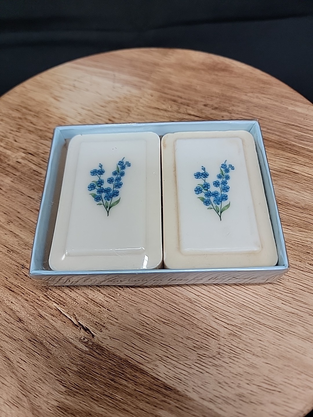 Katherine Gray French-Milled Floral Soap Set vintage in original packaging