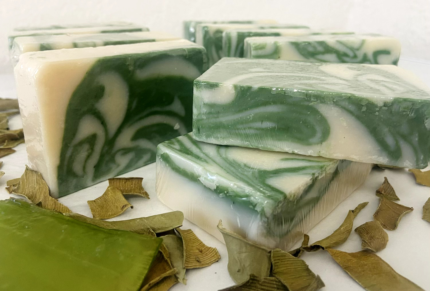 Cool Fresh Aloe Shea Butter Natural Handmade Cold Process Soap