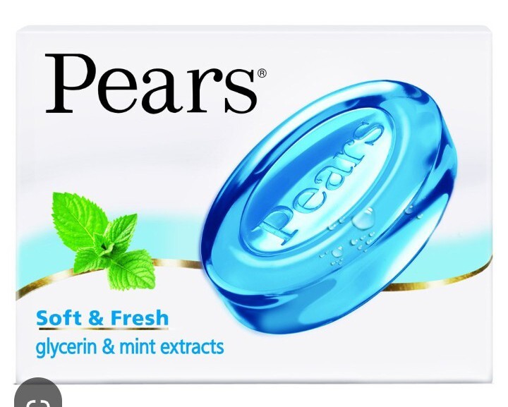 🆕️ Pears 3.53 OZ. Bar ●GLYCERIN & MINT EXTRACT● Soap Soft & Fresh 98% Pure.