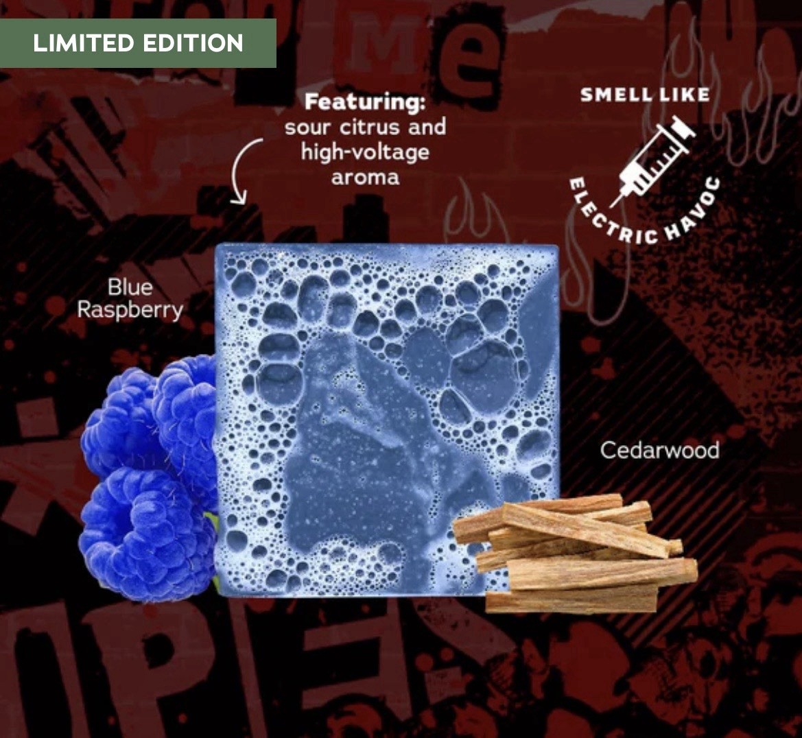 Dr. Squatch X The Boys Compound V Natural Soap for Men 5oz Bricc