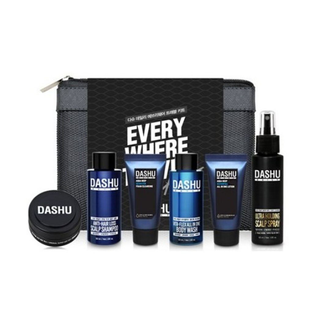 Dashu Everywear Travel Kit 6pcs + Mesh Pouch Set – Ultimate Travel Essentials
