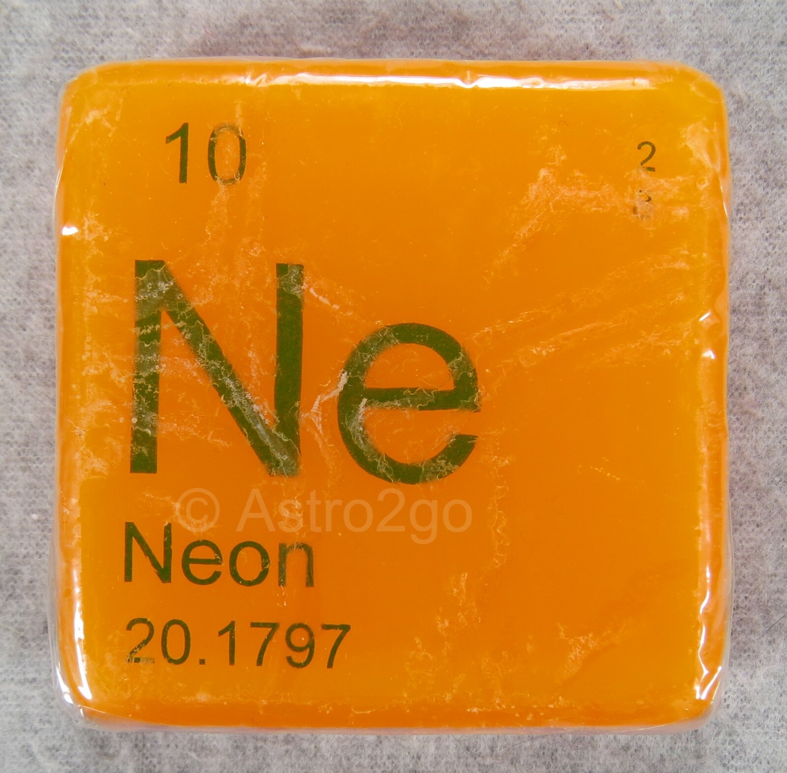 PERIODIC TABLE ELEMENT “Ne” NEON NOVELTY HAND BATH SOAP-4 oz JUST BUBBLY NEW!