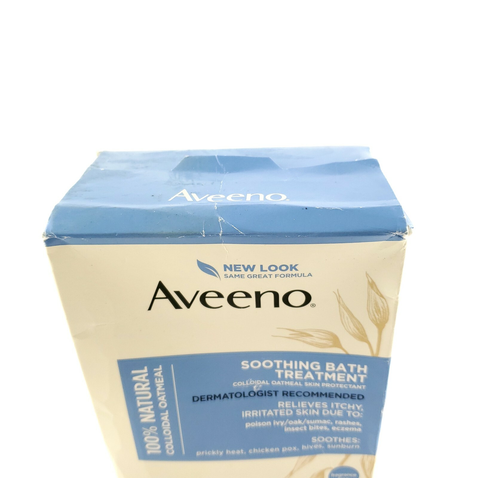 Aveeno Soothing Bath Treatment Oatmeal Skin Protectant 100% Natural USA Seller