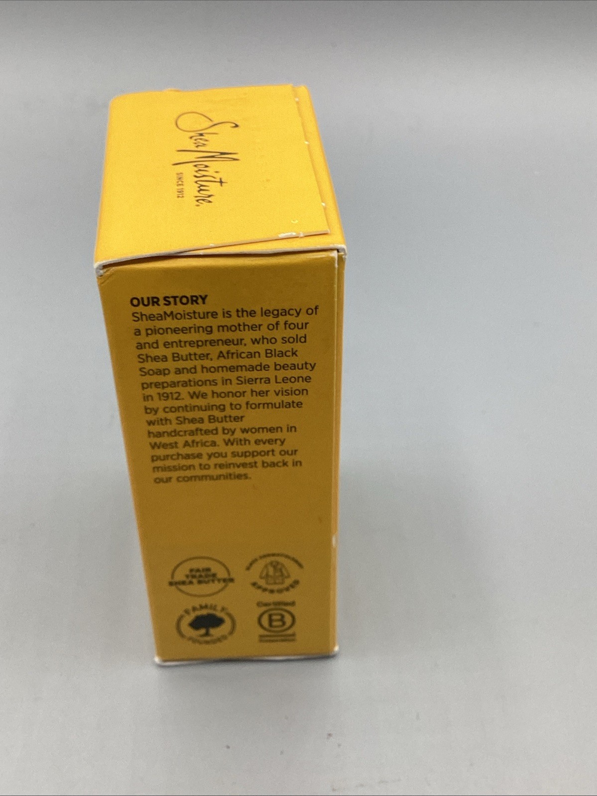 SheaMoisture Deeply Moisturizing Raw Shea Butter Soap, Shea Moisture, 8oz NEW!!!
