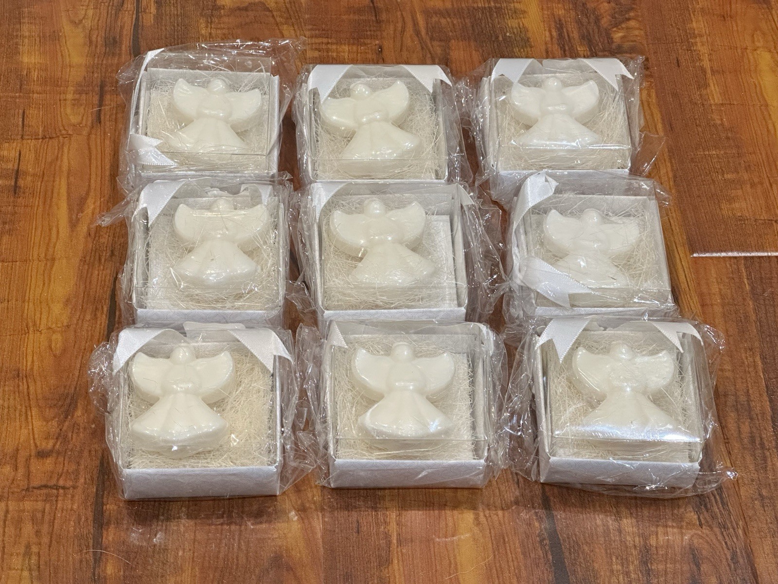 Lot of (9) Kate Aspen Angel Wings Mini Hand Soap with Box – New & Sealed!