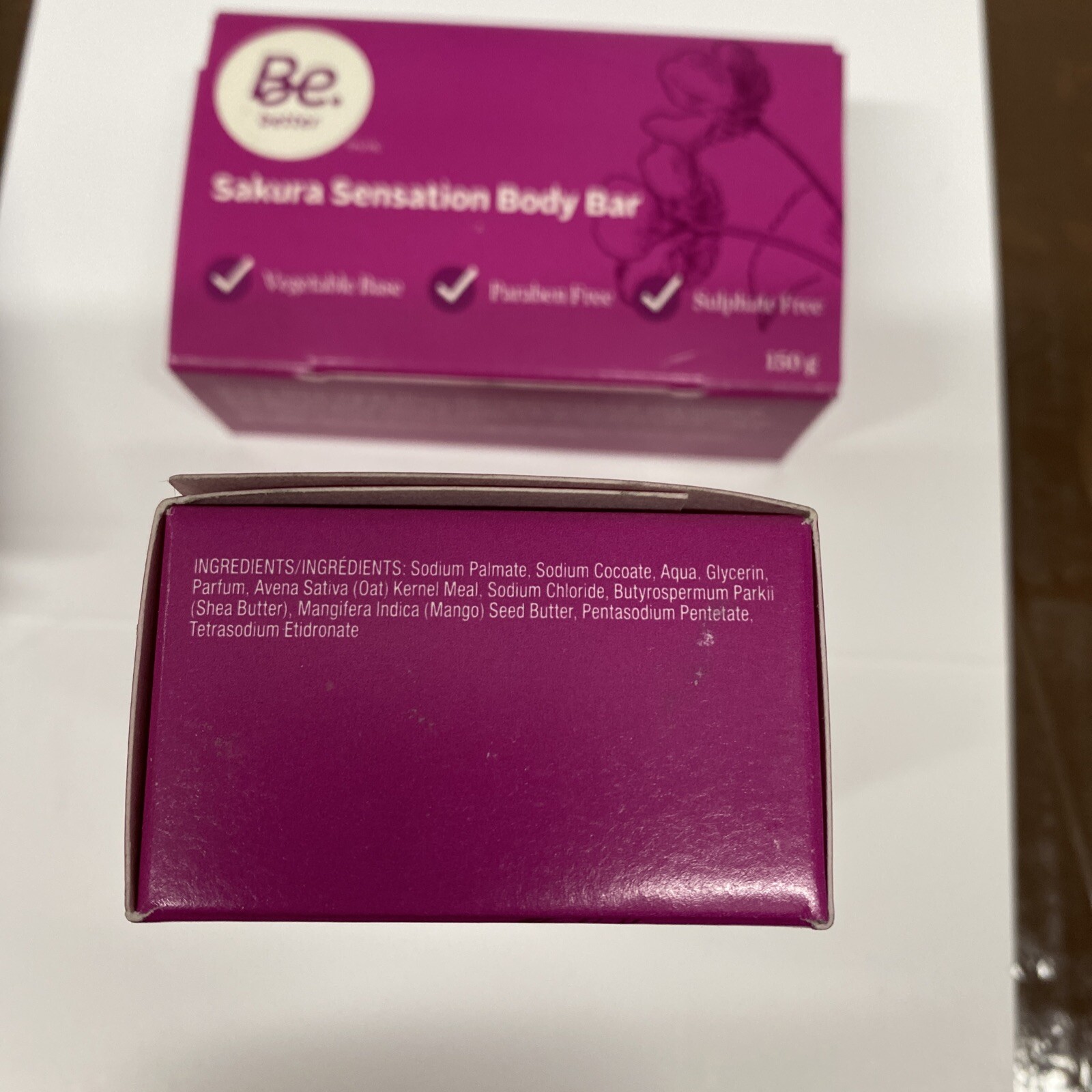 ( 2 bars ) Sakura Sensation Body Bar 150 g