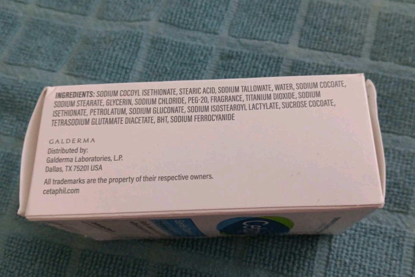 4 CETAPHIL Gentle Cleansing Bar Soap 4.5 oz. ea. Normal/Dry Skin (B028)