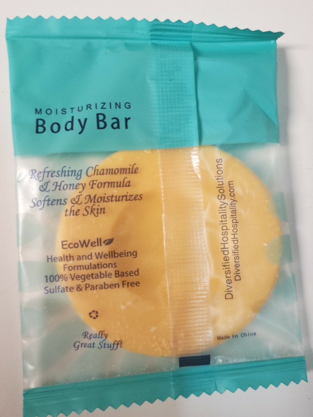 Chamomile Honey Organic Olive Oil Moisturizing Body Bars 6 Travel ECO Botanics