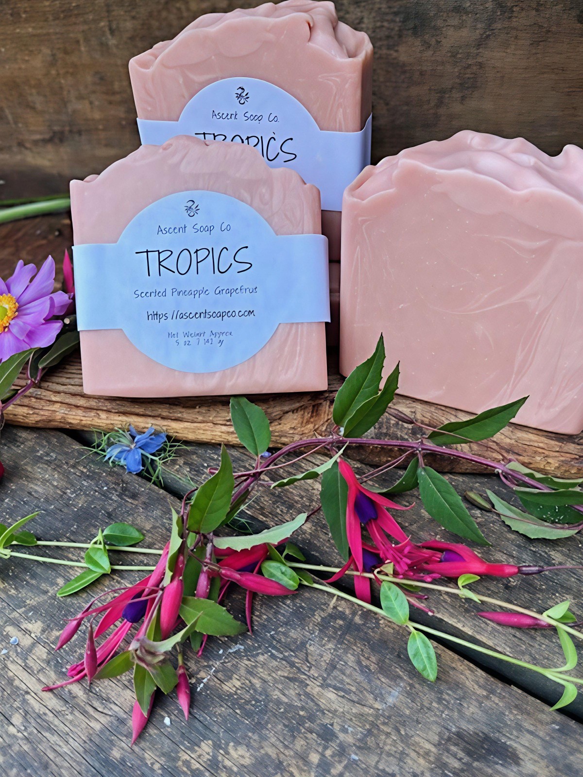 Tropics Handcrafted Artisan Soap from Ascent Soap Co.