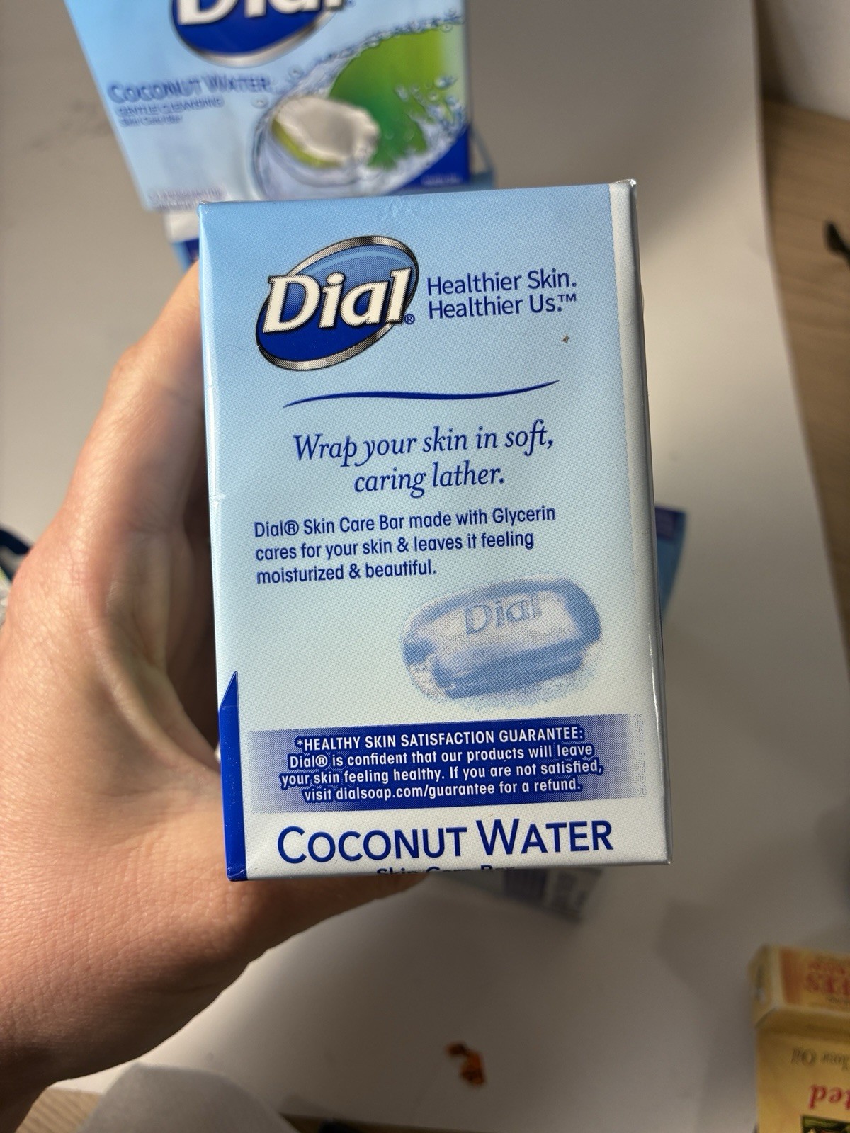 12 Dial Coconut Water Gentle Cleansing Skin Care Bar Soap 4 Oz. ea 4 packs of 3