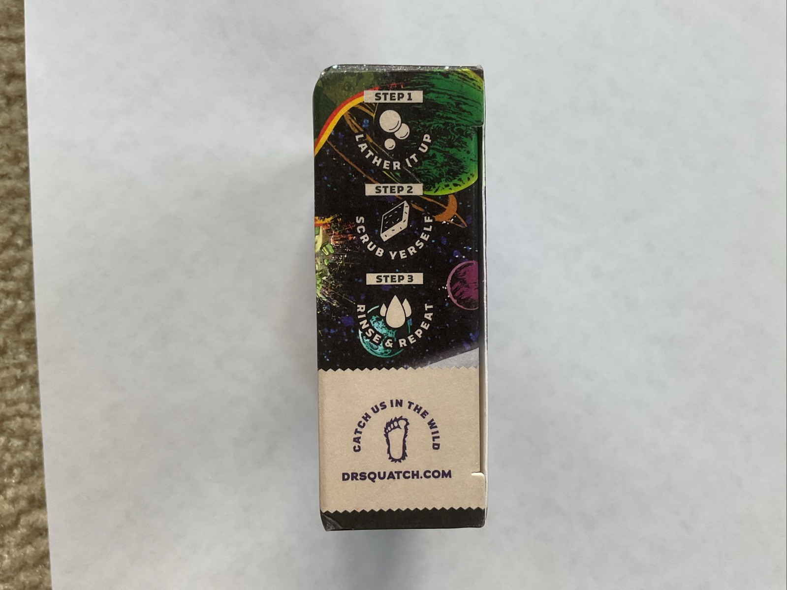 Dr. Squatch Thanos Infinity Bricc Bar Soap Marvel Limited Edition NEW