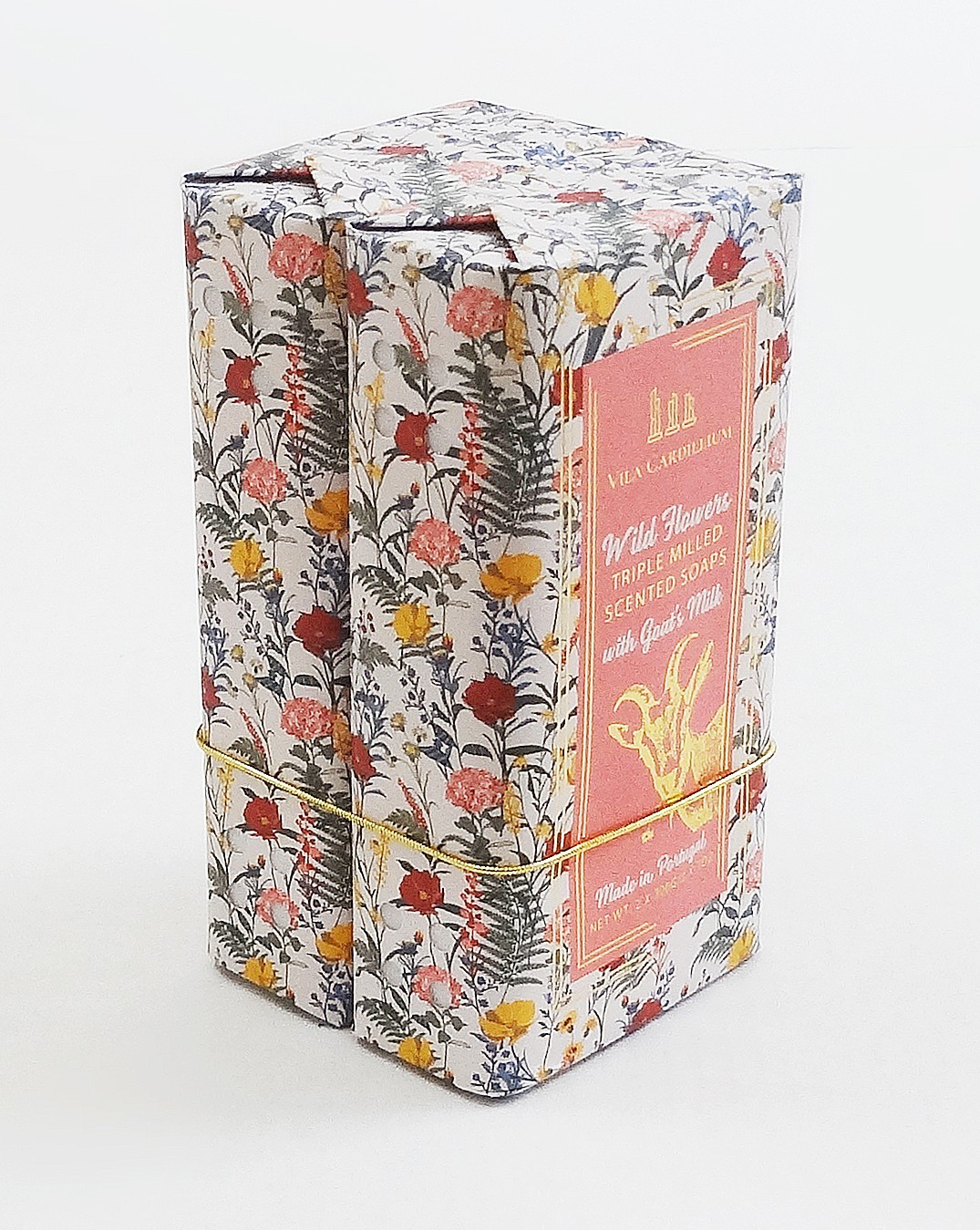 VILA CARDILLIUM Soap Wild Flowers w. Goat’s Milk 7 oz x 2 MADE IN PORTUGAL – New