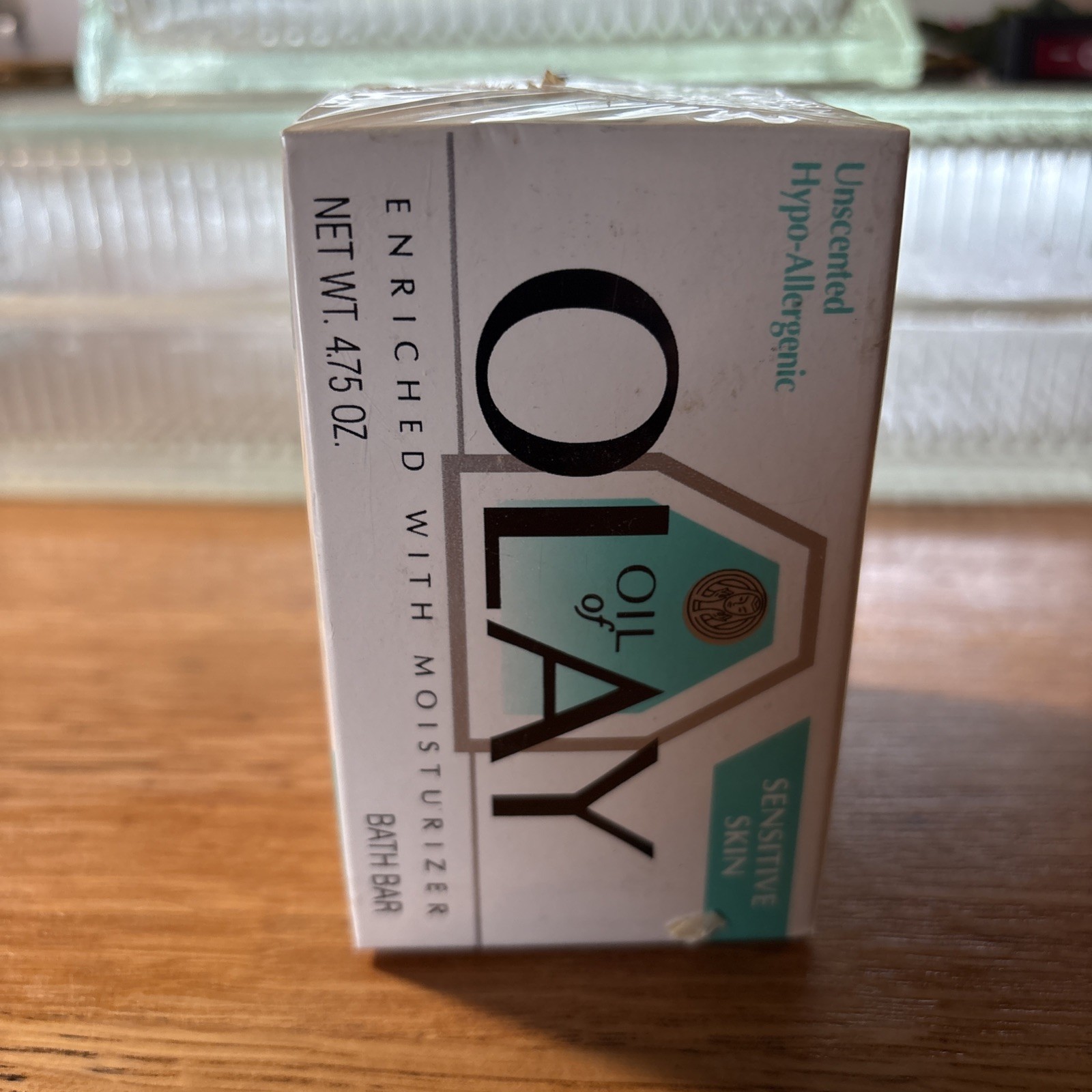 NOS VTG 2 PACK OIL OF OLAY SENSITIVE SKIN MOISTURIZER BATH BAR 4.75 oz SEALED