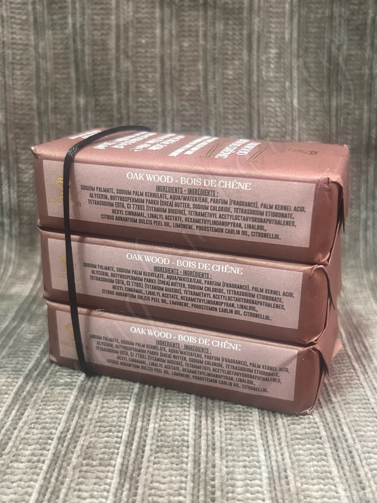 Triple Milled Bar Soap (3pk) – For Men – Oakwood Scent • 5.3oz e Bar