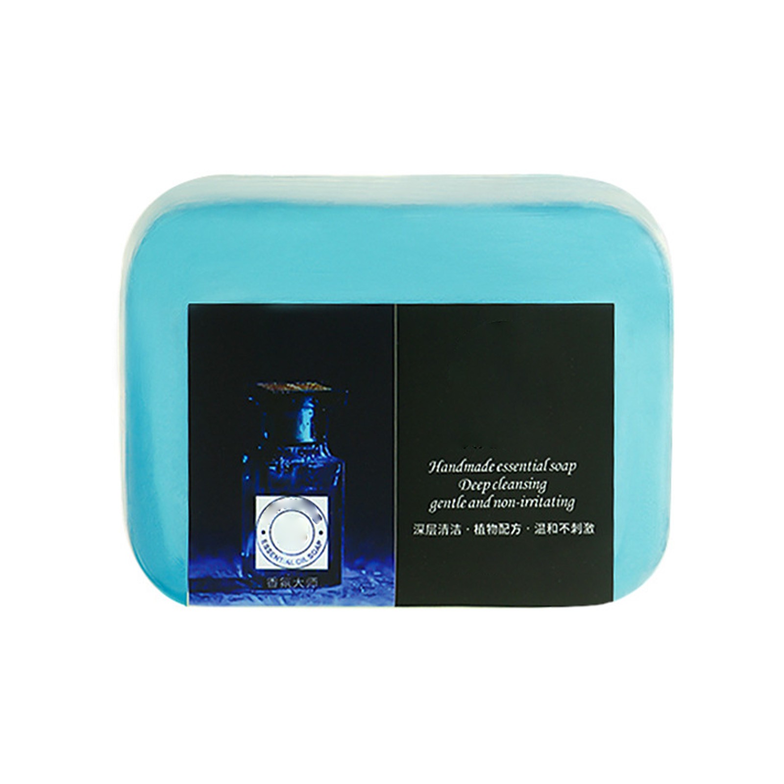 Men Cologne Fragrance Soap Daily Use Bath Soap Natural Handmade Soap 130g 1Pcs