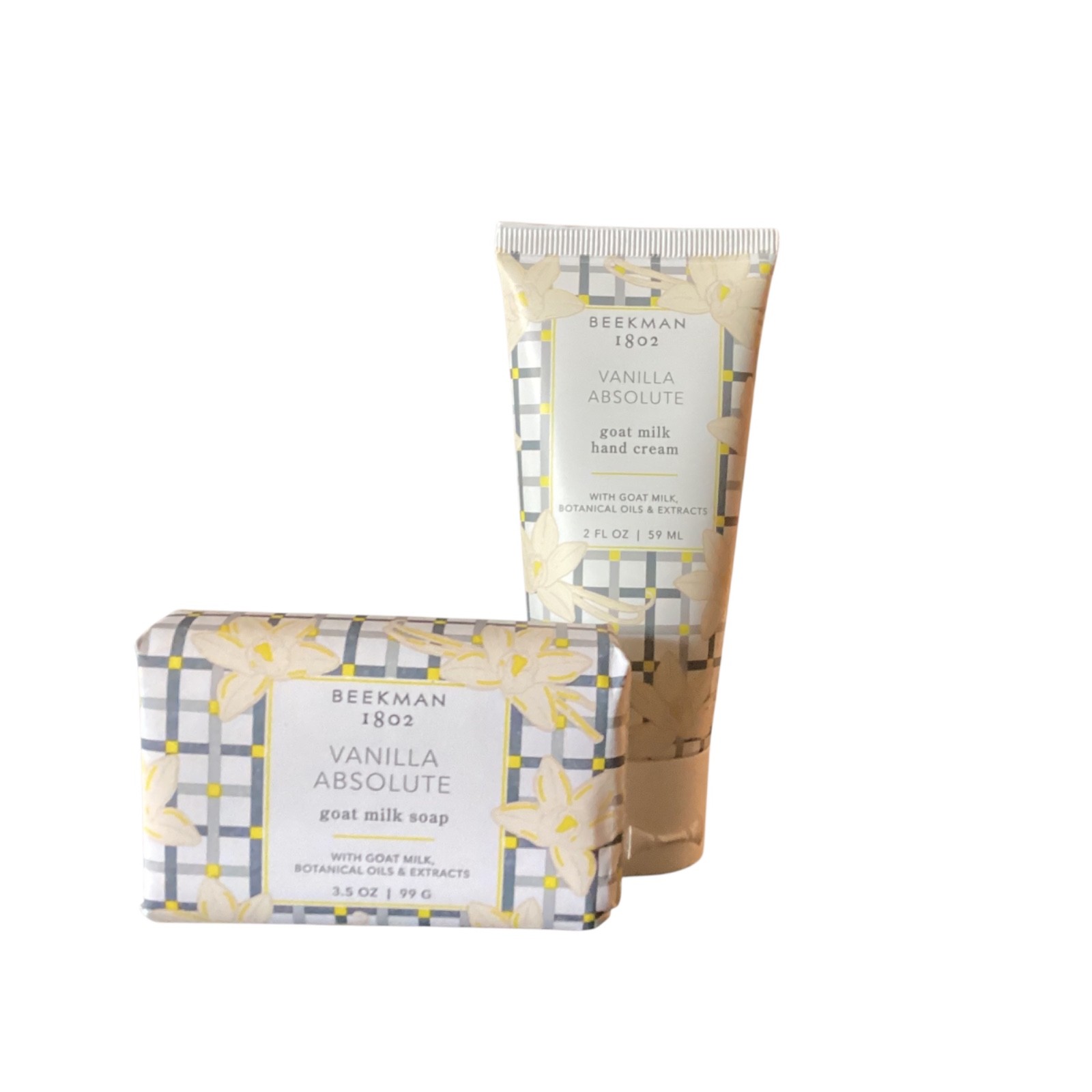BEEKMAN 1802 GIFT BAGS – CHOOSE SCENT (3.5oz Soap & Hand Cream w/Gift Bag)