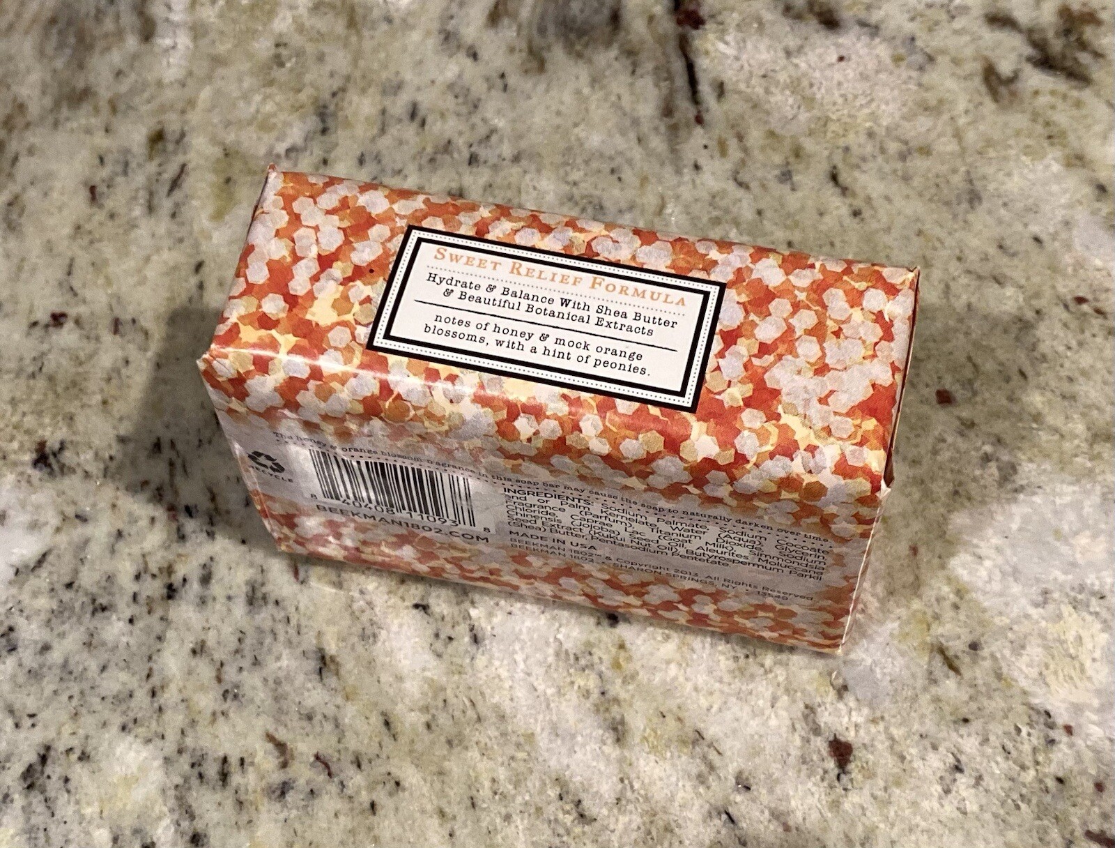 BEEKMAN 1802 Goat Milk Soap – Honey + Orange Blossom w/ Shea Butter 9 Oz / 255 g