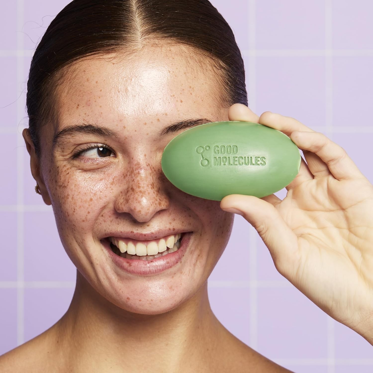 Good Molecules Brightening & Dark Spots Bar – Soap Free Face and Body Bar –