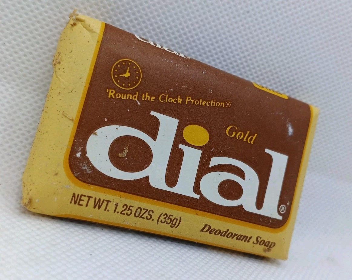 1 count Dial Gold Bath Size Bar Soap Gold 1.25 oz Sealed