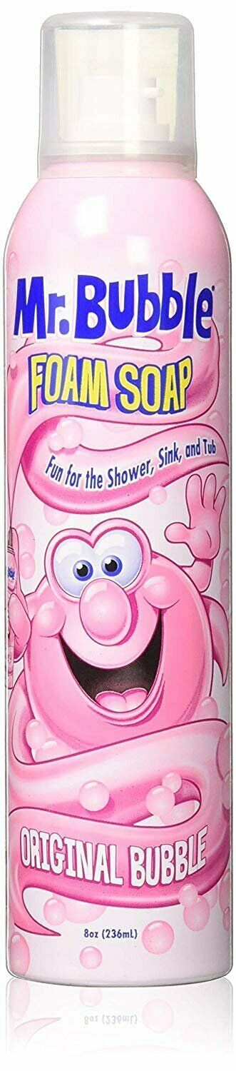 Mr. Bubble Foam Soap Original Bubble For Sensitive Skin Tear Free Formula 8 Oz