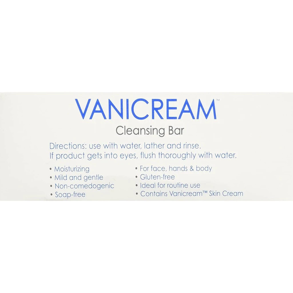 Vanicream Gentle Cleansing Bar Fragrance Free for Sensitive Skin Free Shipping
