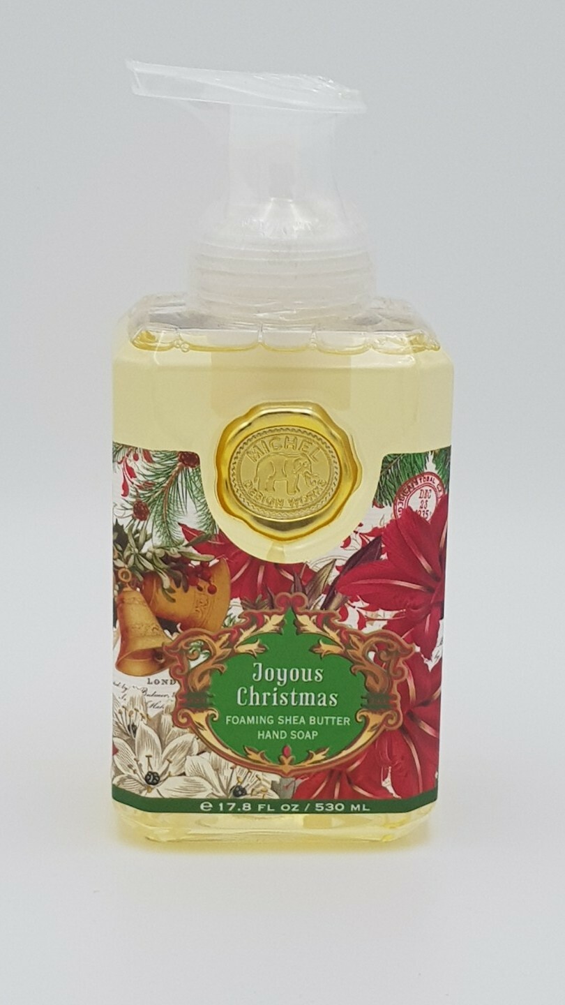 Michel Design Works Joyous Christmas Foaming Shea Butter Hand Soap 17.8 FL oz