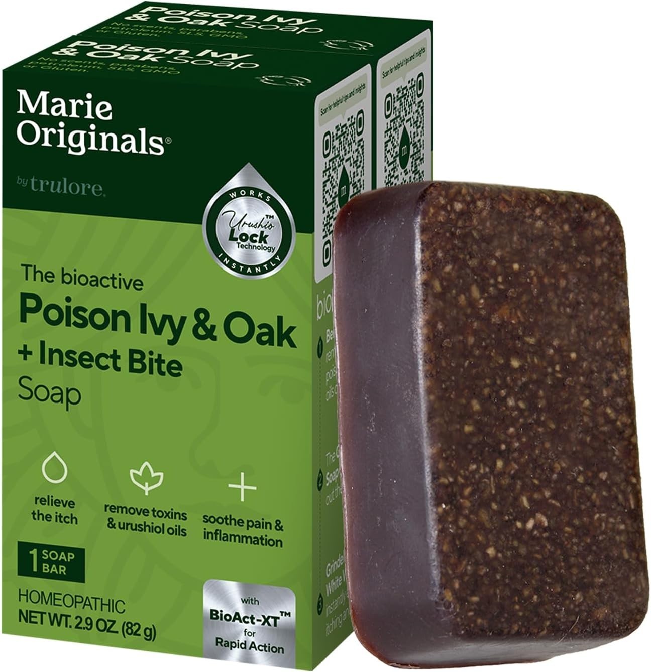 Anti-Itch Poison Ivy Soap Bar – All Natural 2-Pack for Skin Soothing Relief