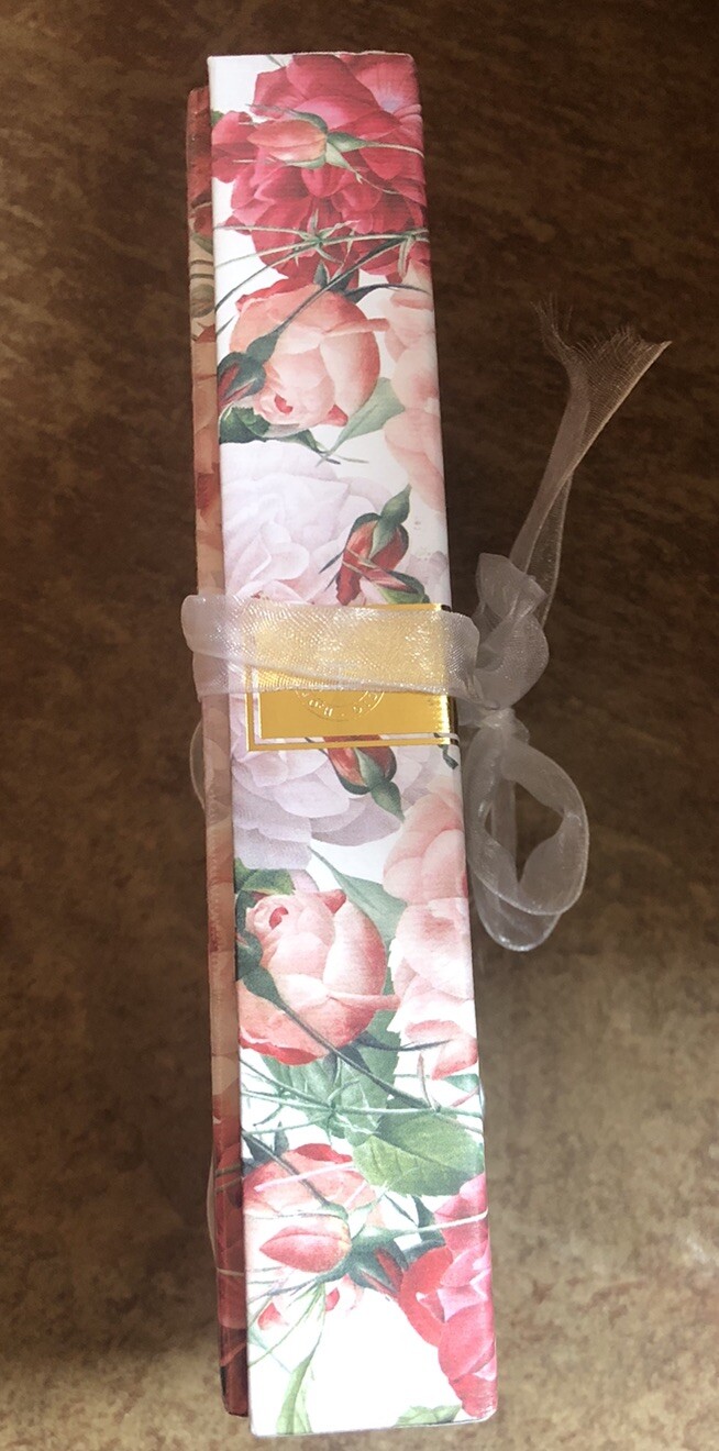 NEW HOPIFICIO LUXURY ITALIAN SOAP TUSCANY ROSES, 3x 5.2 Oz, Triple Milled, Gift