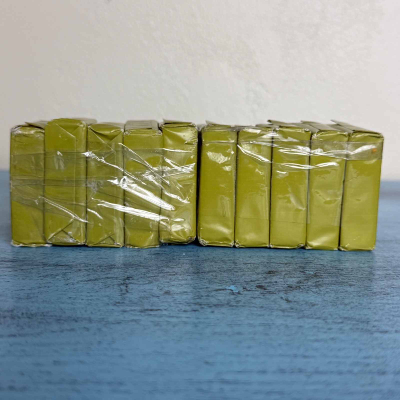 Set of 10 Olive Branch Botanicals Soothing White Tea & Ginger Cleansing Bars