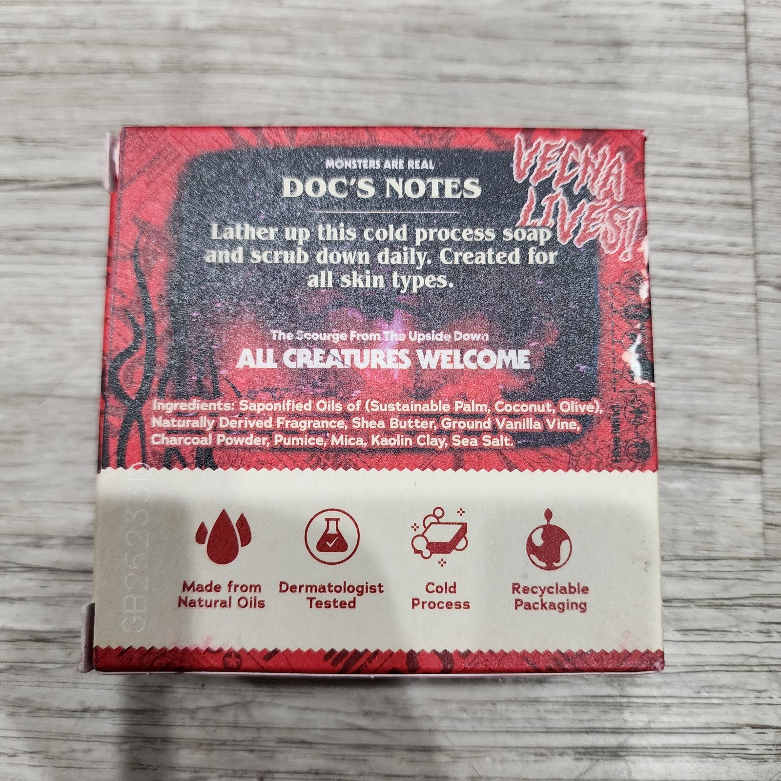 4pk Assorted – Dr. Squatch STRANGER THINGS Limited Edition Bar Soaps