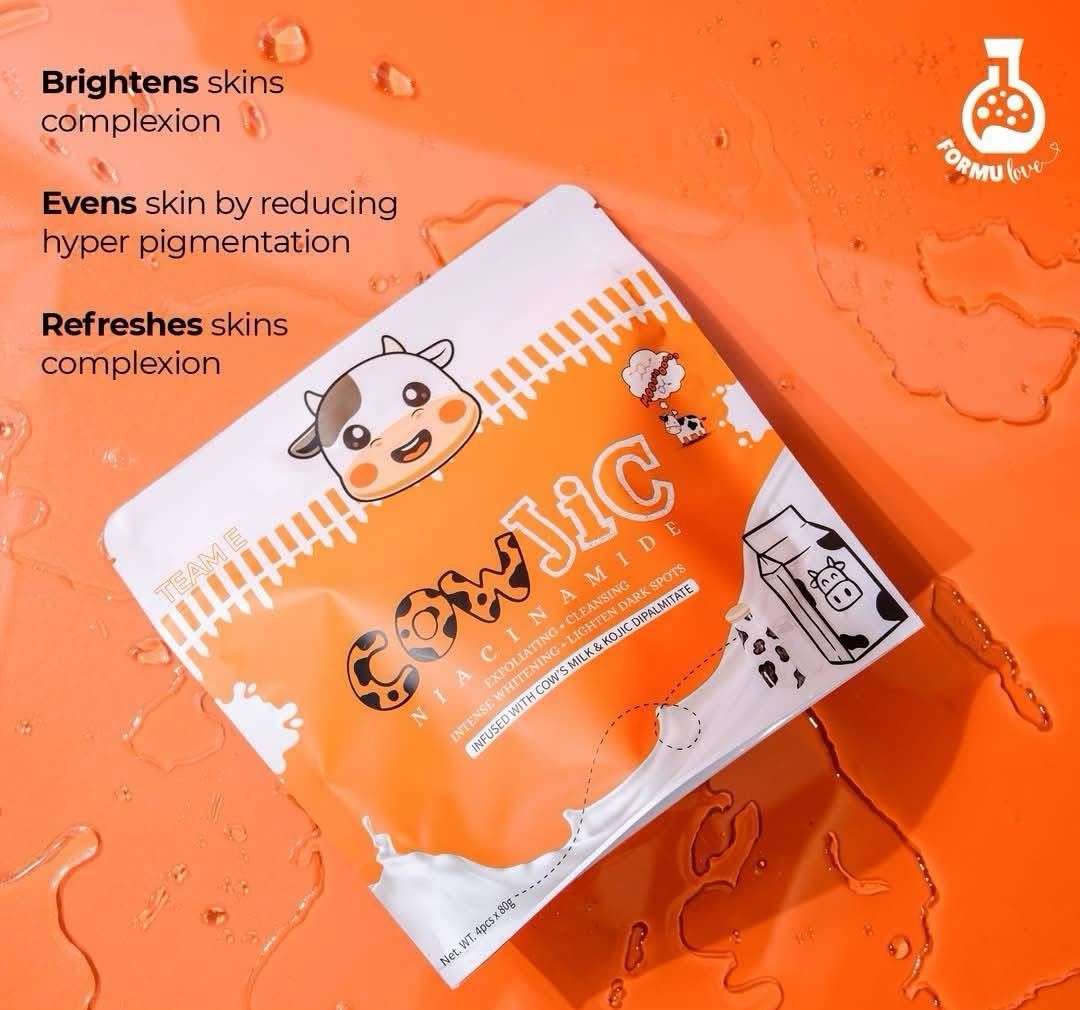 Formulove Cowjic Niacinamide Soap 4 Bars