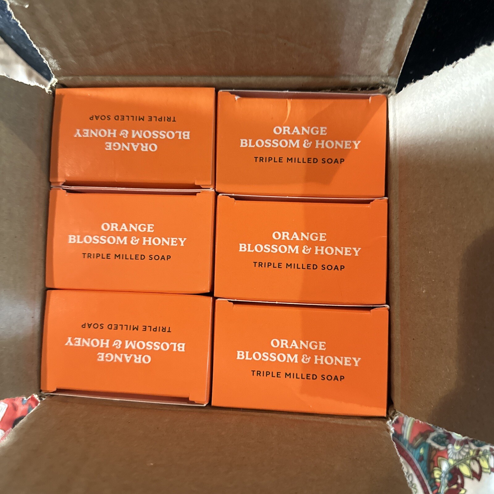 LOT OF 6 South Of France Shea Butter Bar Soap SoF Triple Milled 1.7 oz Exp 2029