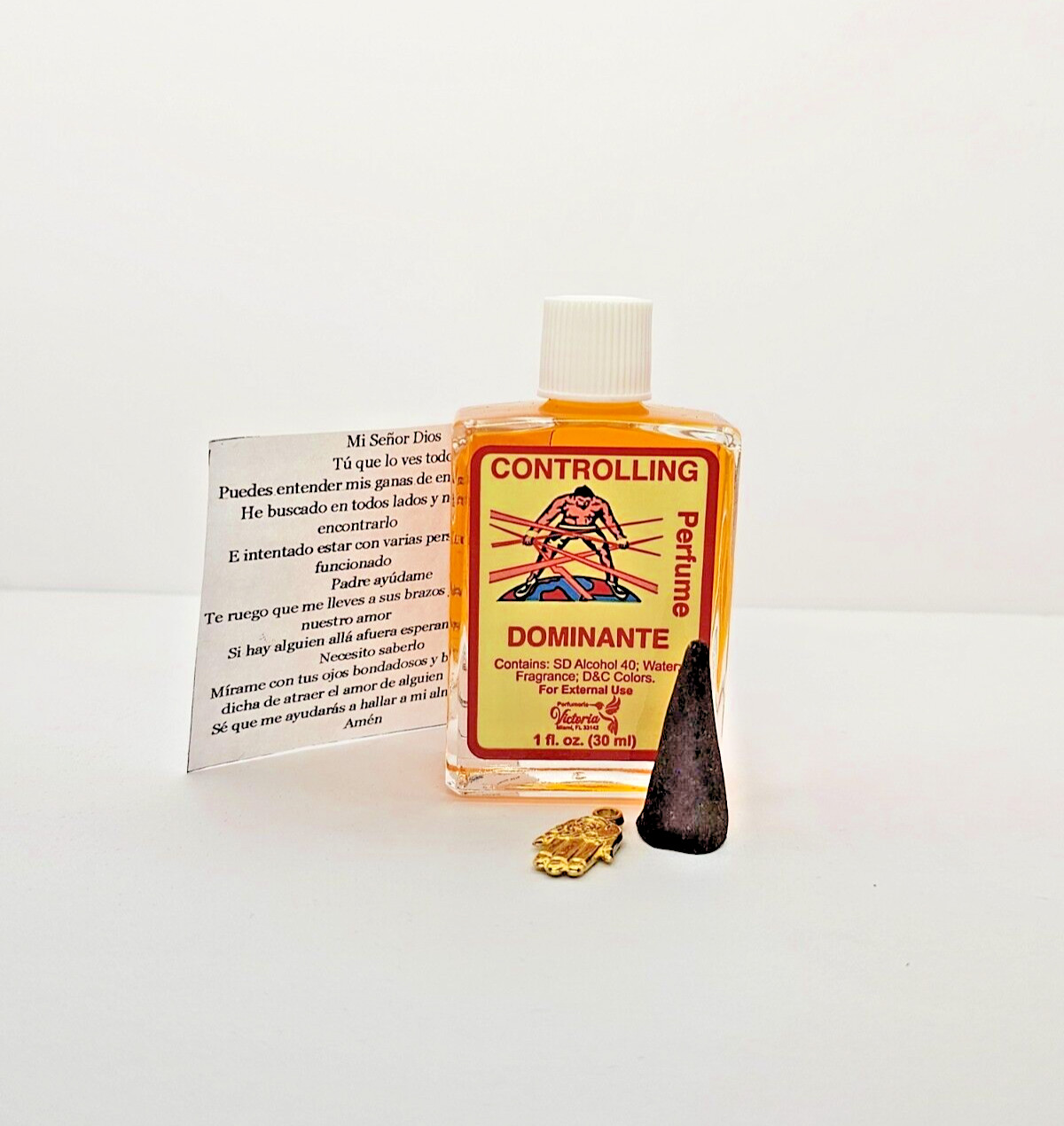 DOMINANTE PERFUME CON FEROMONAS / DOMINANT ATRAE DOMINA AL SEXO OPUESTO 1PC
