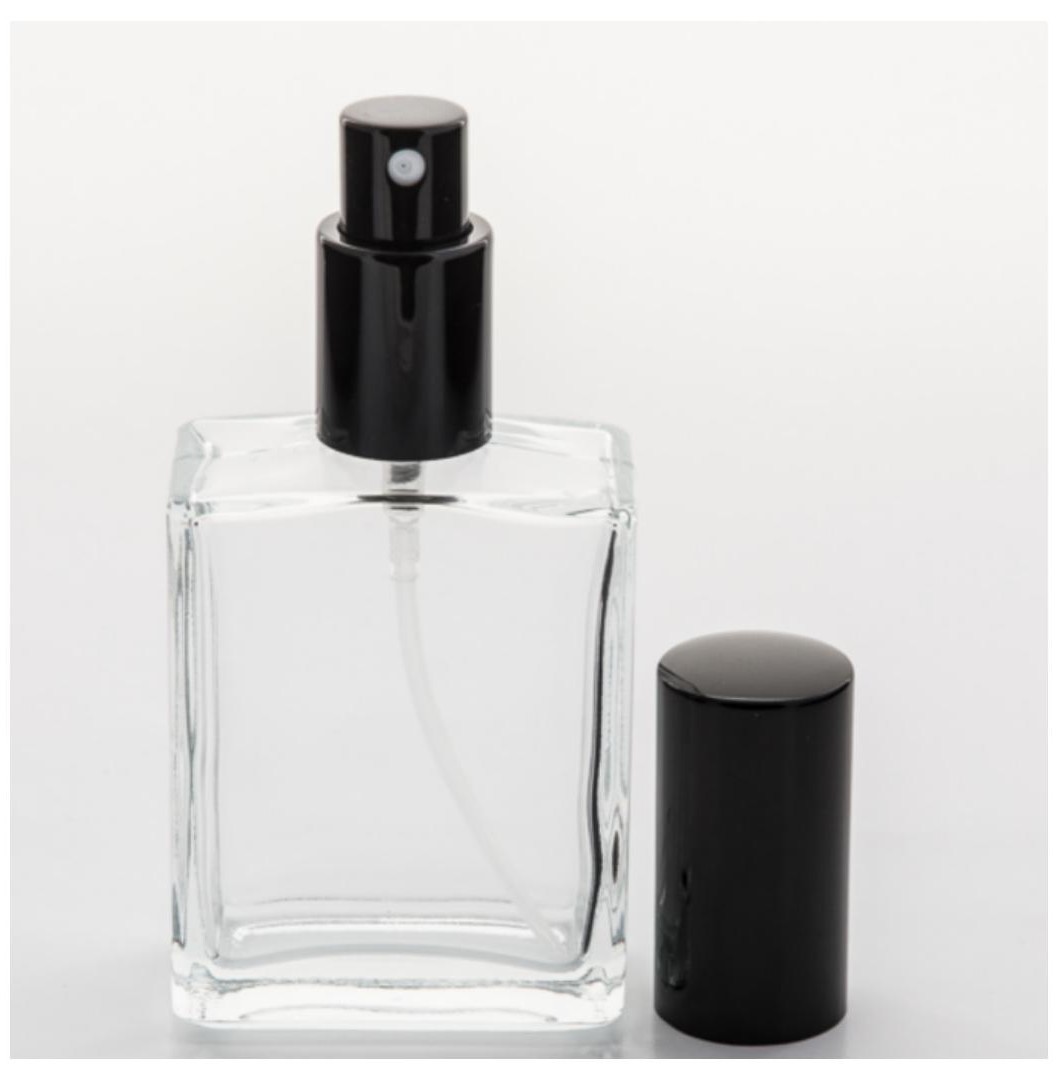 Refillable Perfume Spray Glass Atomizer Empty Bottle Flat/Diamond /Frosted Shape