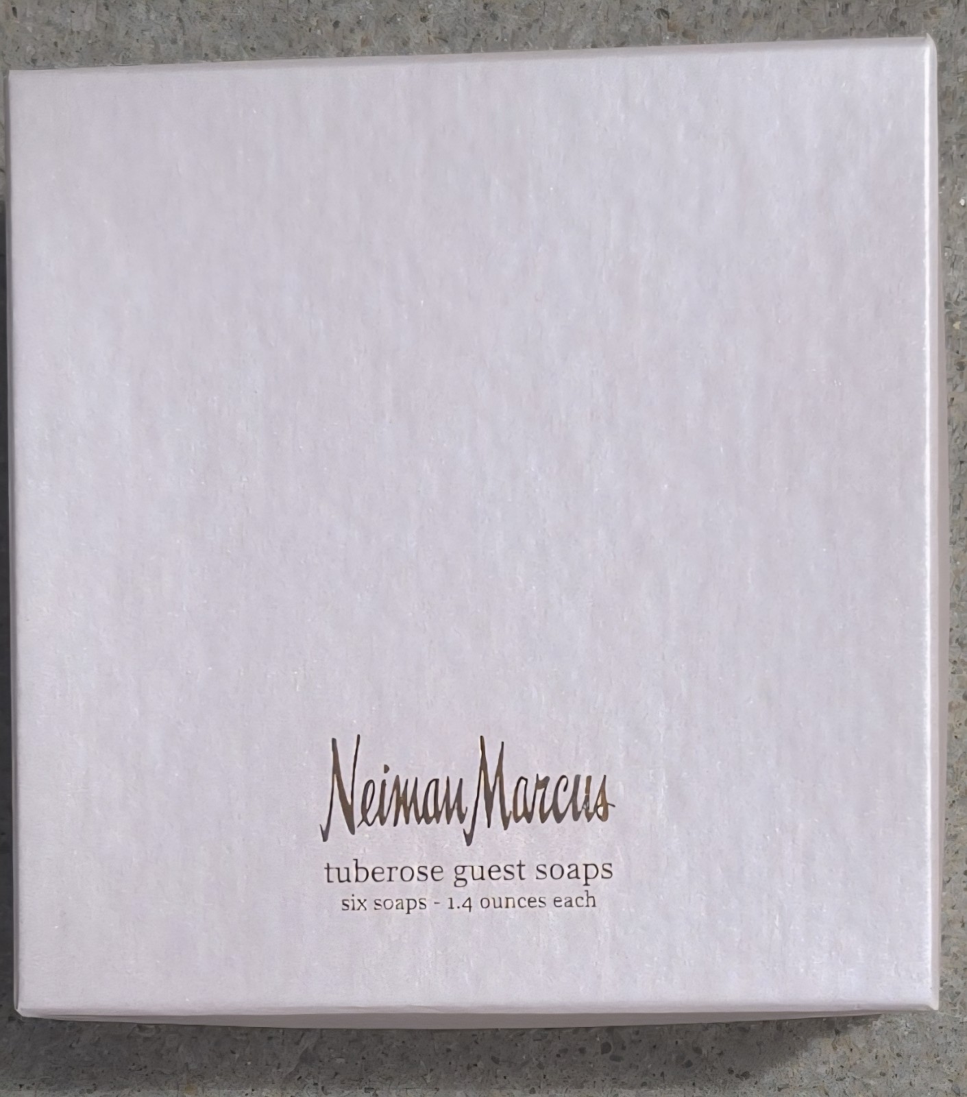 Neiman Marcus 5 Bar Soap Box Mixed Lot Tuberose Rose Geranium