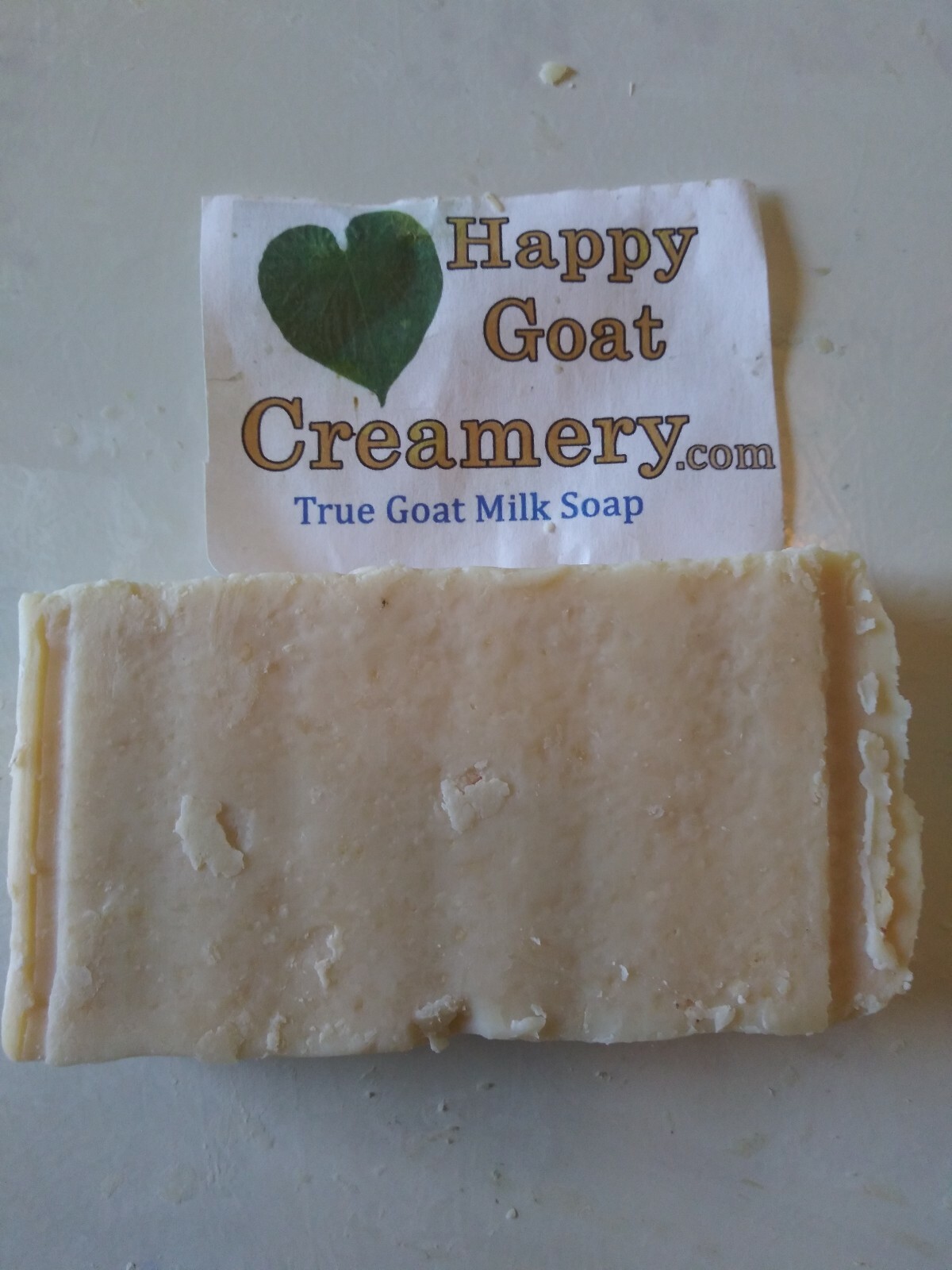 HIMALAYAN PINK SALT GOAT MILK SOAP HAPPY GOAT CREAMERY FREE SHIPPING UNSCENTED