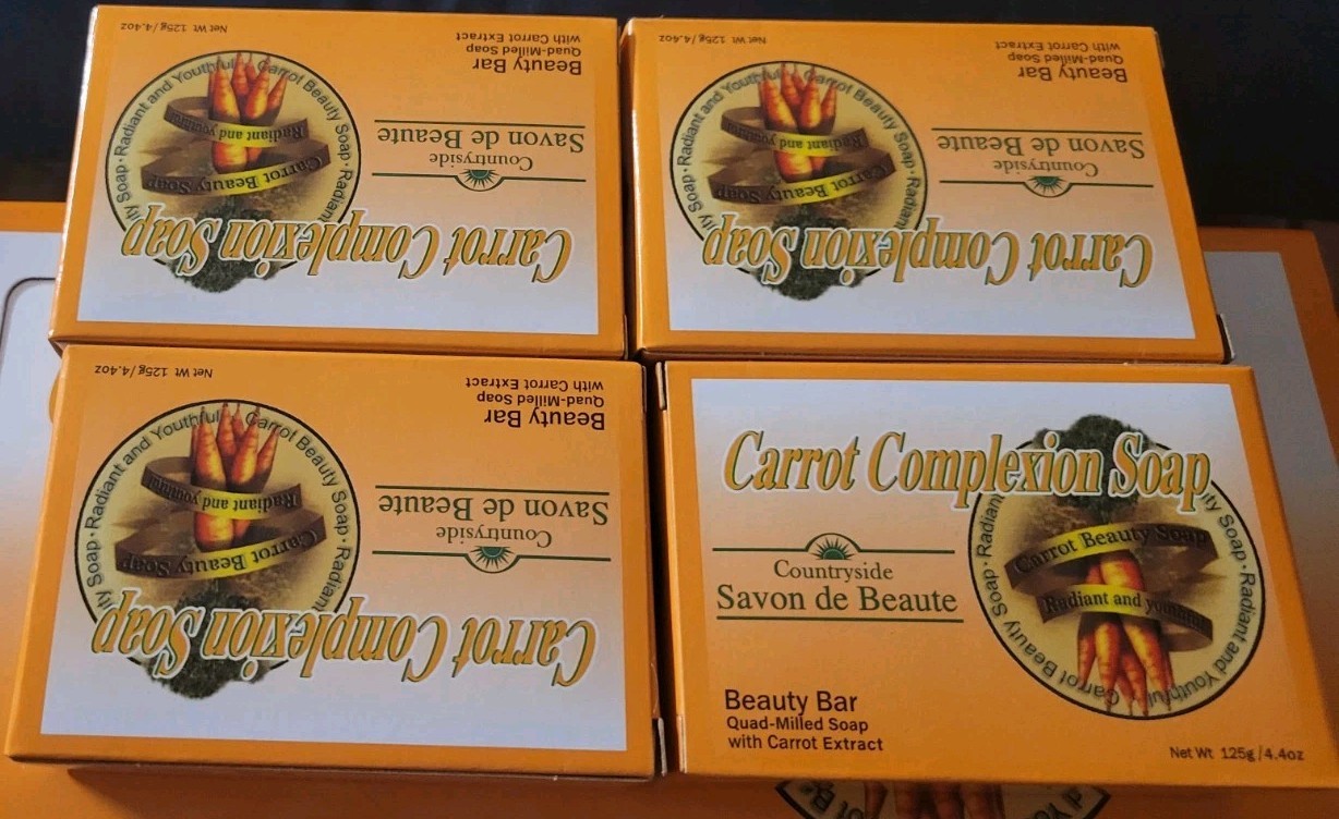 Countryside Carrot Complexion Beauty Bar Savon de Beaute Paraben-Free 125g