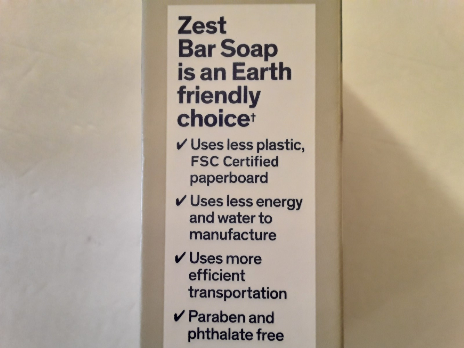 Cocoa Butter & Shea Zest Deodorizing Bath Soap Lot of 4- 7 oz. Hydrating Bars