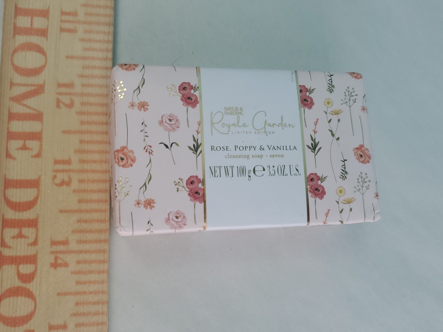 Limited Edition Baylis & Harding Luxury Soap Royale Garden Rose Poppy Vanilla