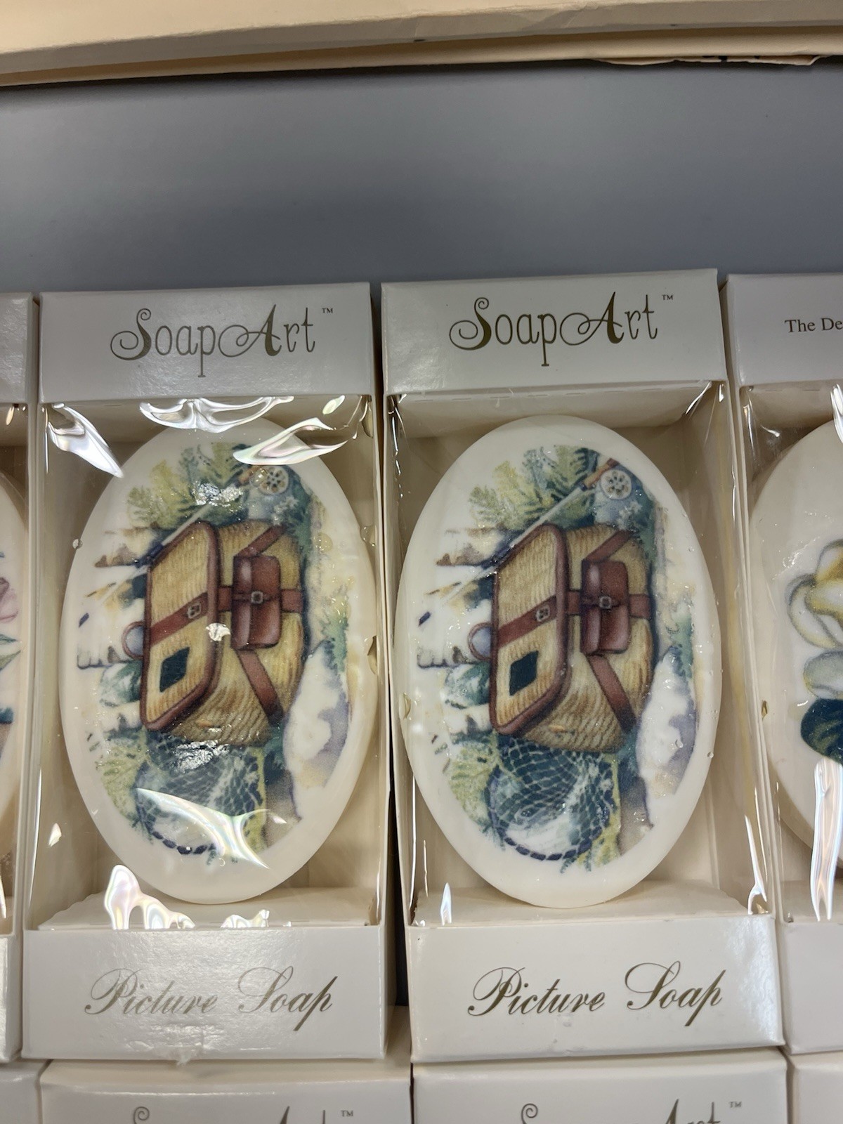 Set Of 12 Soap Art Picture Soaps